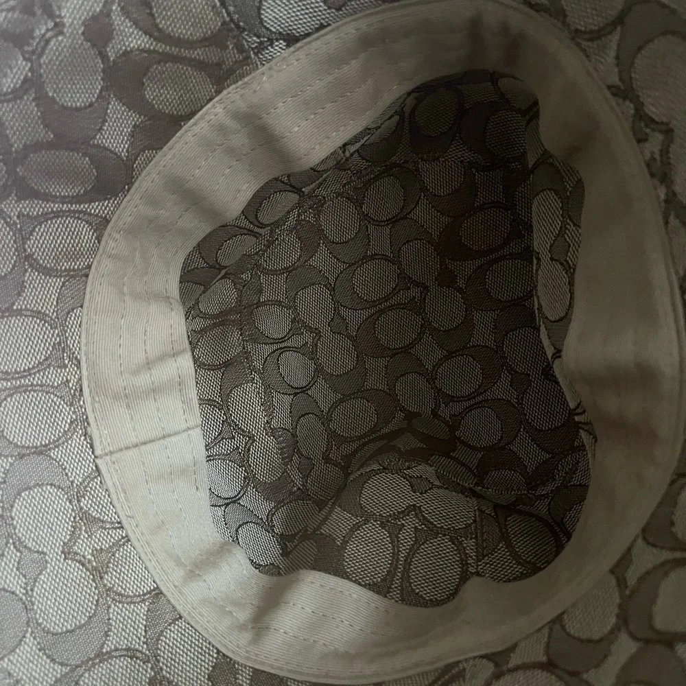 Coach Sherpa Bucket Hat in Tan